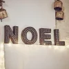 Buchstaben NOEL NOEL