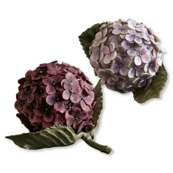 Dekoblume 2er Set Hortensie