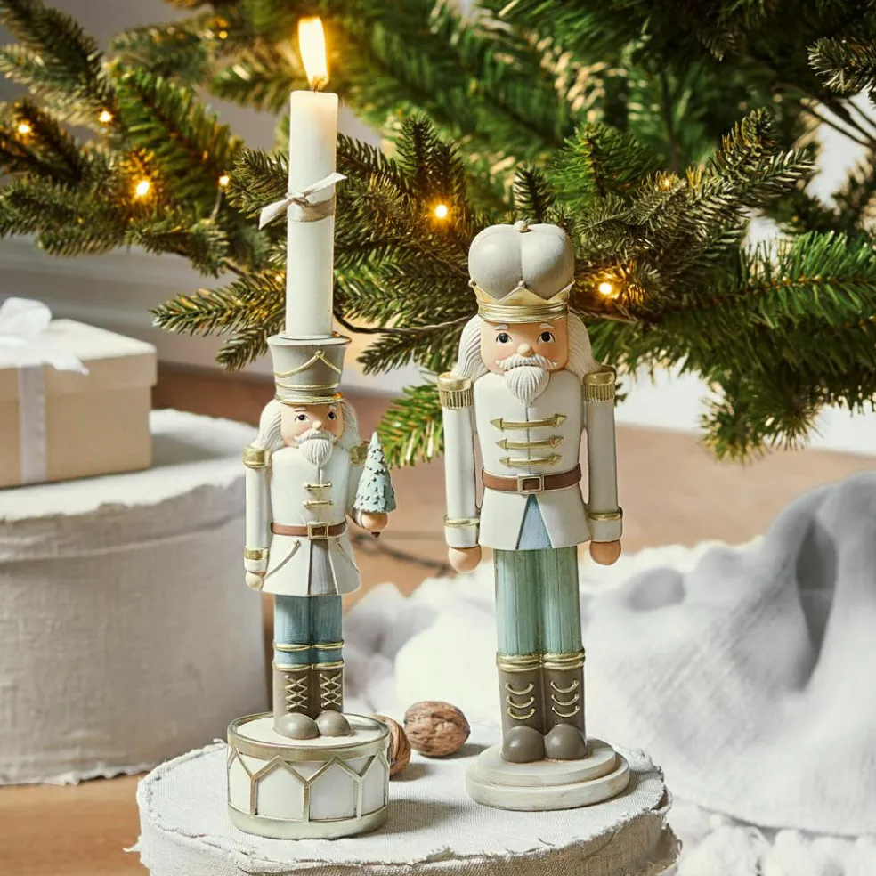 Deko-Nussknacker mit Kerzenständer Ellicott