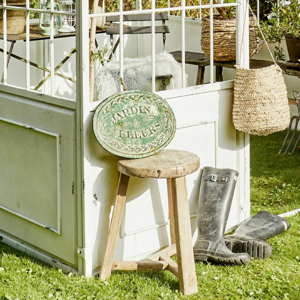 Deko-Schild Jardin de Fleurs