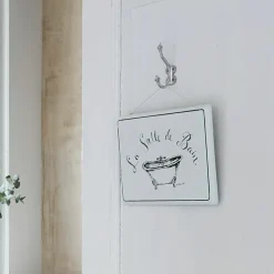 Deko-Schild La salle de bain