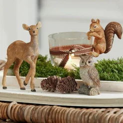 Deko-Waldtier 3er Set Vionique