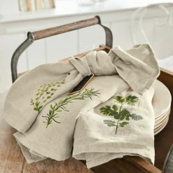 Geschirrtuch 3er Set Herbal Gardens