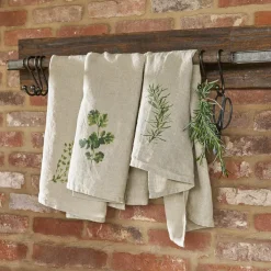 Geschirrtuch 3er Set Herbal Gardens