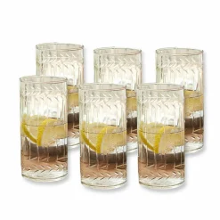 Glas 6er Set Padiès