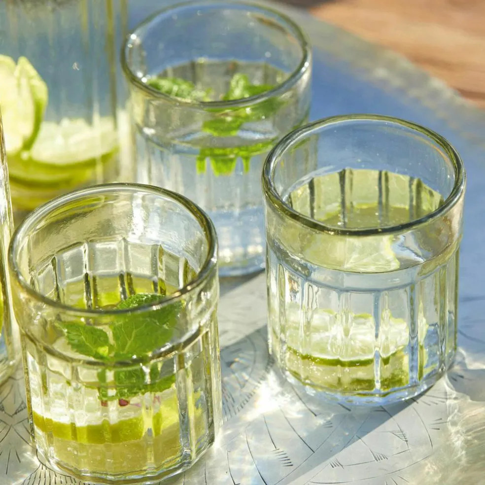 Glas 6er Set Roseville