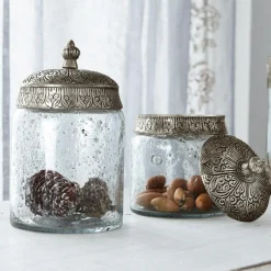 Glasdose 2er Set Laurnena