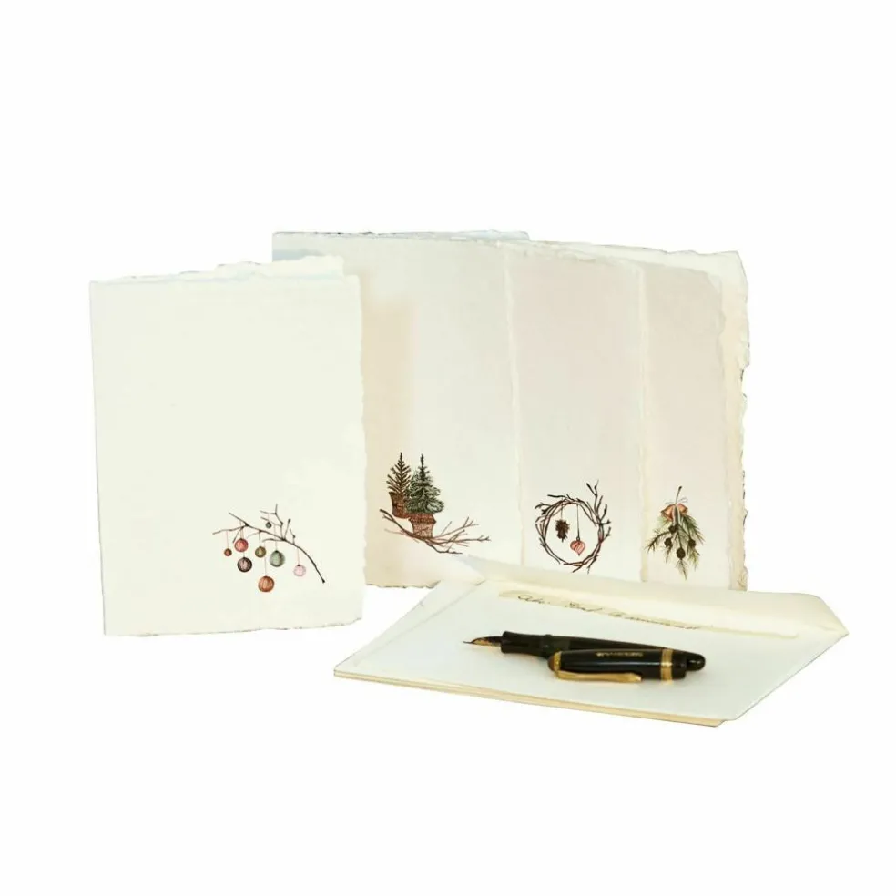 Grußkarte 4er Set Velorine