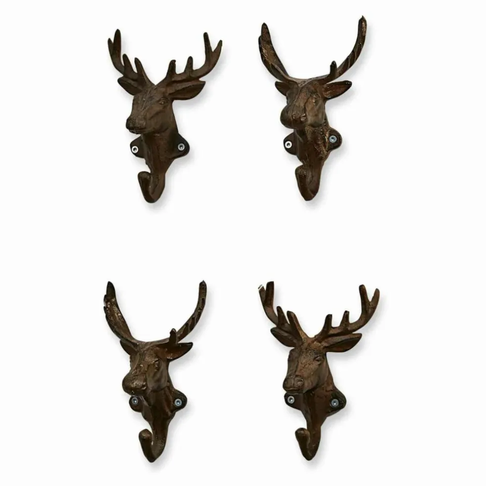 Haken 4er Set Deer