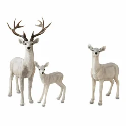 Hirsch mit Reh und Kitz Olsen