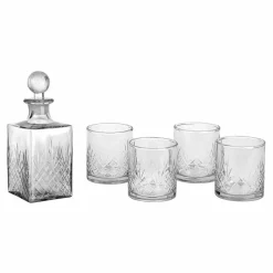 Karaffe mit Glas 4er Set Kerrington