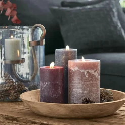 Kerze 3er Set Pretin