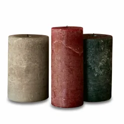Kerze 3er Set Salis