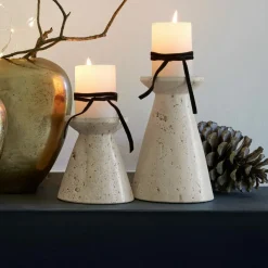 Kerzenständer 2er Set Bazrahim