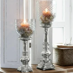 Kerzenständer 2er Set Layci