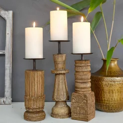 Kerzenständer 3er Set Zahirah