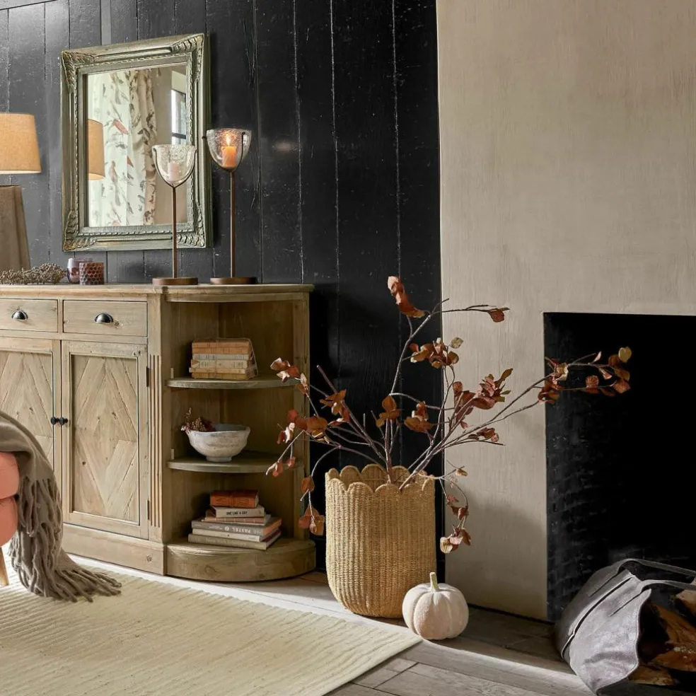 Korb 2er Set Velourette