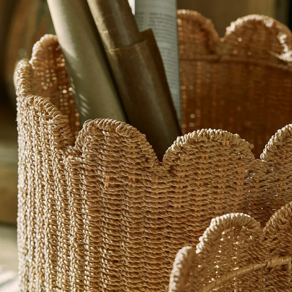 Korb 2er Set Velourette