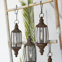 LED-Hängelaterne 2er Set Flavin