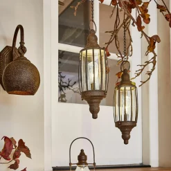 LED-Hängelaterne 2er Set Flavin