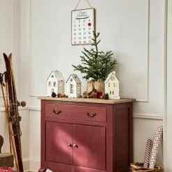 LED-Laterne 3er Set Village