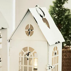 LED-Laterne 3er Set Village