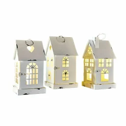 LED-Laterne 3er Set Village