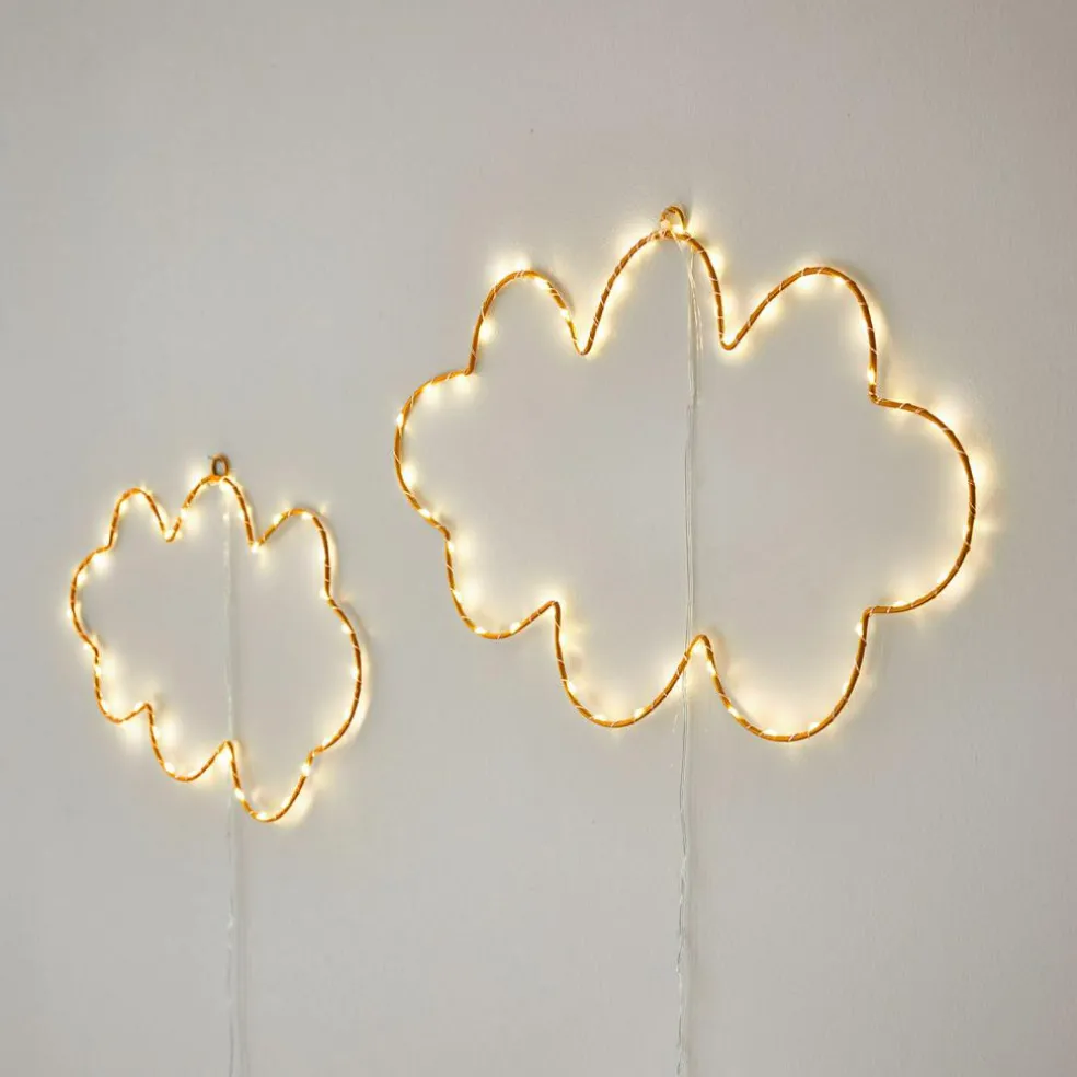 LED-Leuchtdeko 2er Set Elenar