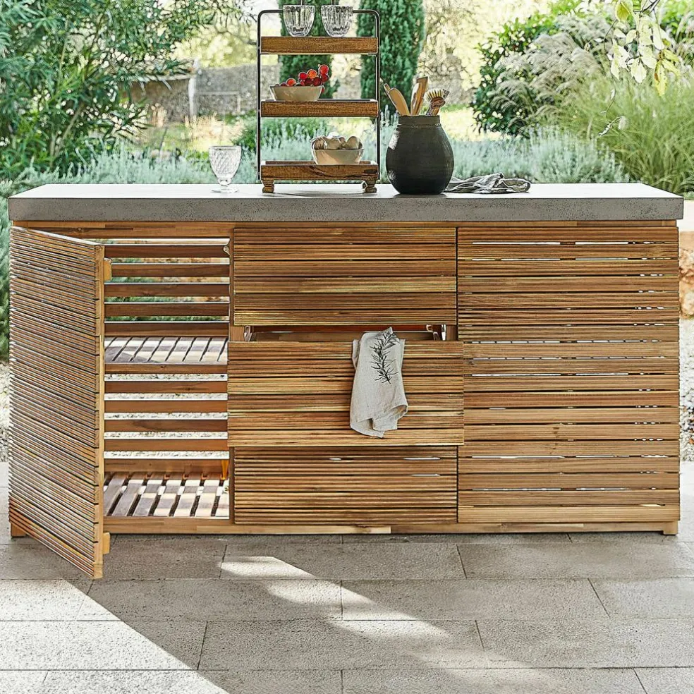 Outdoor-Küchenzeile FSC®-100% Venzone