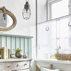 Scheibengardine Bréteny