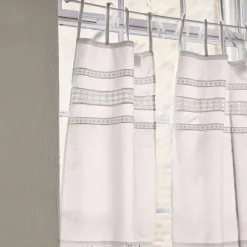 Scheibengardine 2er Set Aibre