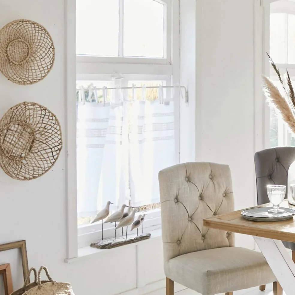 Scheibengardine 2er Set Aibre