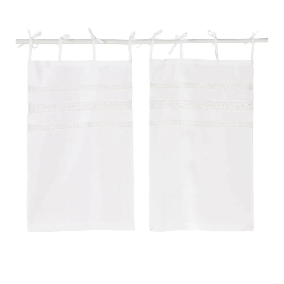 Scheibengardine 2er Set Aibre