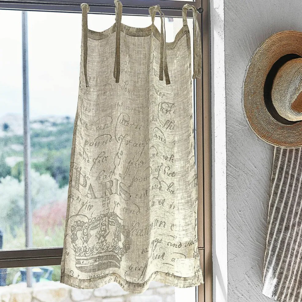 Scheibengardine Fleurissant