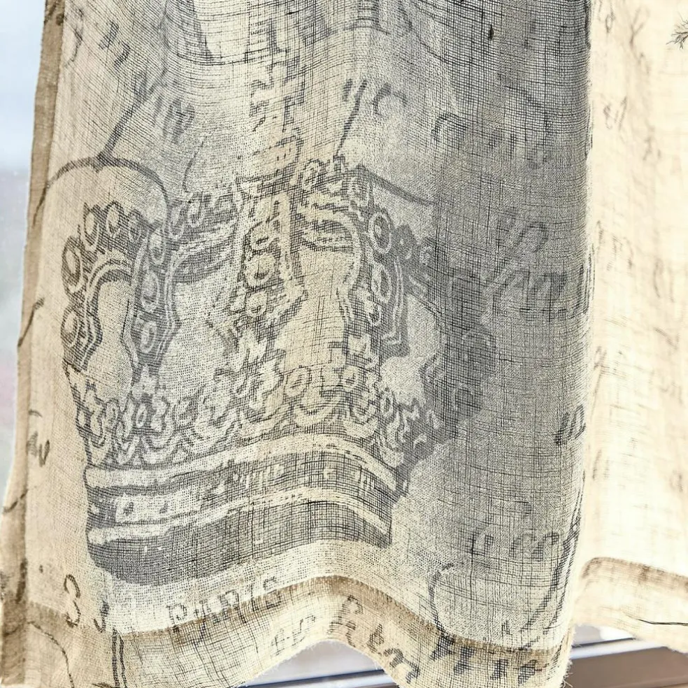 Scheibengardine Fleurissant