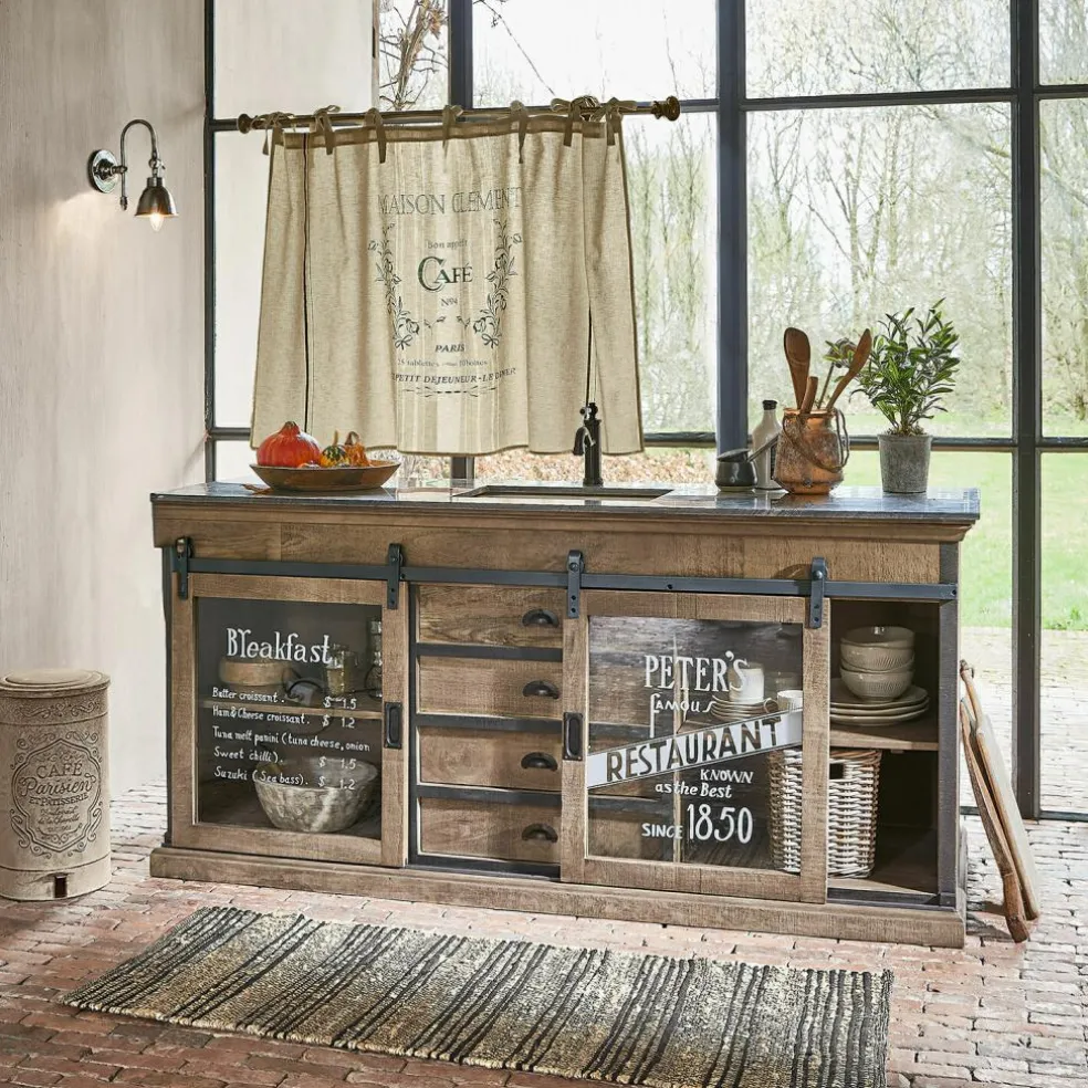 Scheibengardine Girest