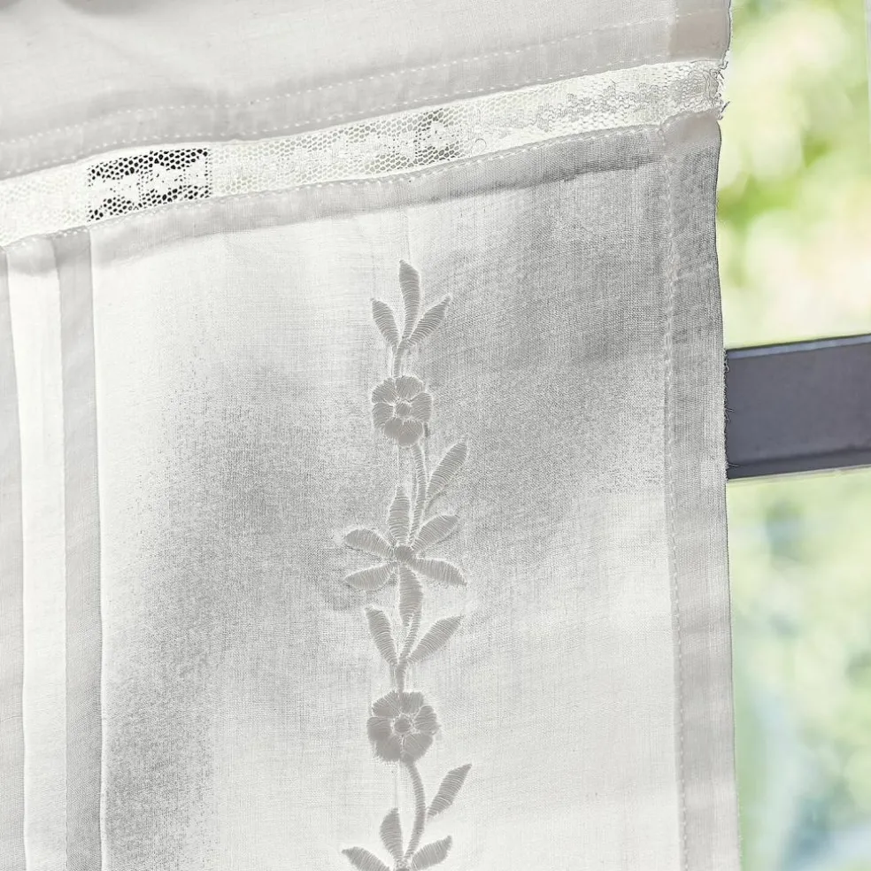 Scheibengardine Wistelle