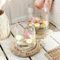 Schwimmwindlichter 6er Set Adelia