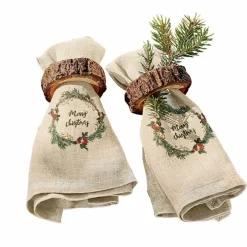 Serviette 2er Set Halofay