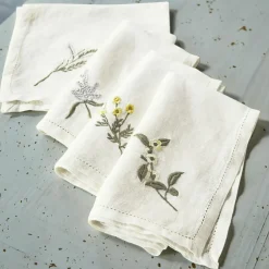 Serviette 4er Set Lentilly