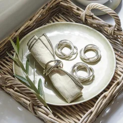 Serviettenring 4er Set Limche