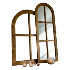 Spiegel und Deko-Fenster Crowley