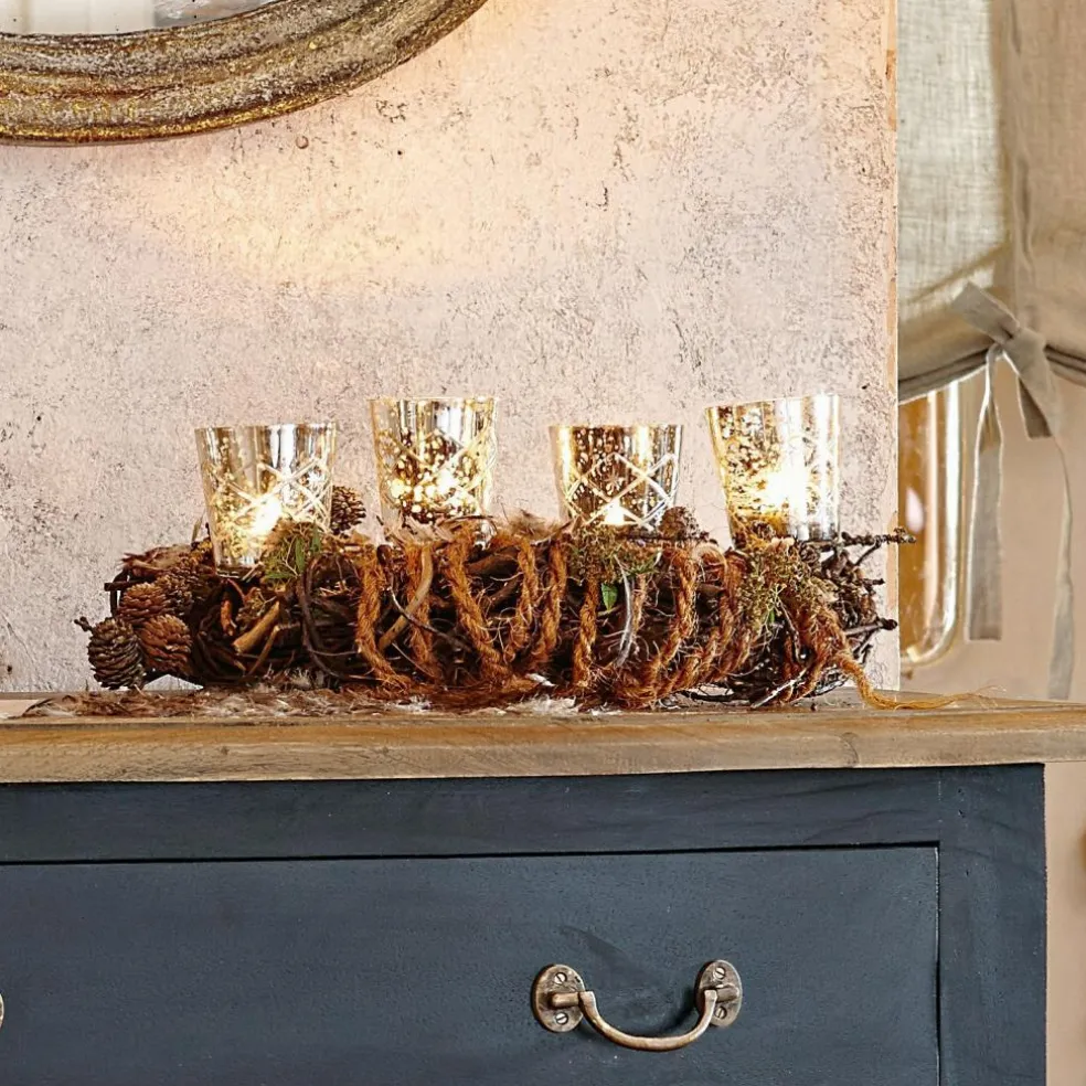 Steckwindlicht 4er Set Clara