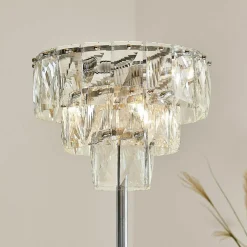 Stehlampe Crystalford