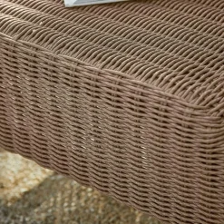 Strandkorb mit Hocker Sanivane