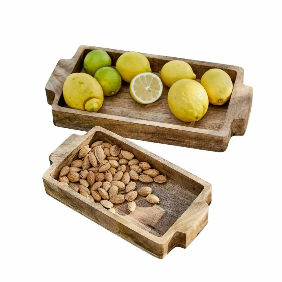 Tablett 2er Set Buer