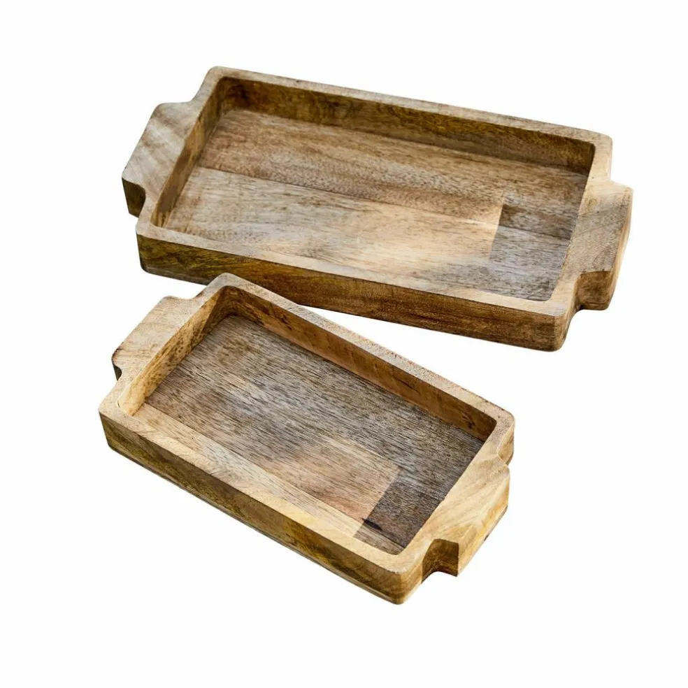 Tablett 2er Set Buer