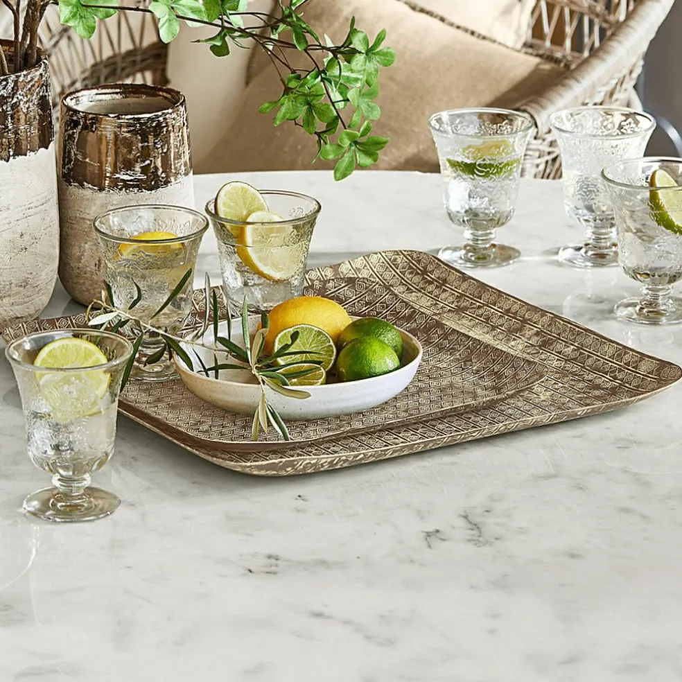 Tablett 2er Set Farouq