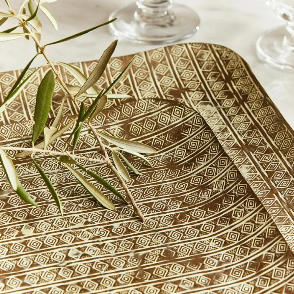 Tablett 2er Set Farouq