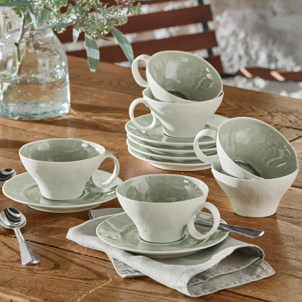 Tasse mit Untertasse 6er Set Braganza